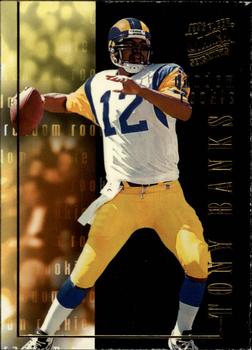 1996 Ultra Sensations - Random Rookies Gold #10 Tony Banks Front
