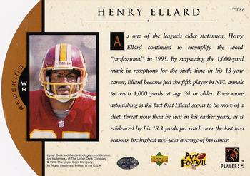 1996 Upper Deck - Team Trio #TT86 Henry Ellard Back