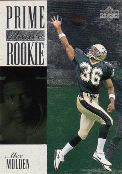 1996 Upper Deck Silver Collection - Prime Choice Rookies #7 Alex Molden Front