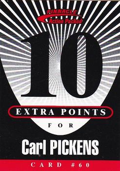 1997 Action Packed - Extra Points 10 #60 Carl Pickens Front
