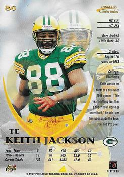 1997 Action Packed - Gold Impressions #86 Keith Jackson Back