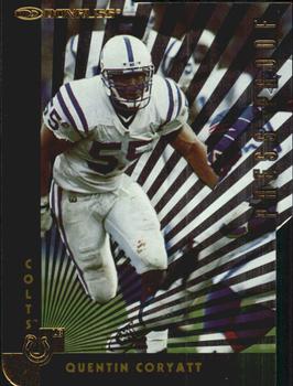 1997 Donruss - Press Proofs Gold Die Cuts #86 Quentin Coryatt Front