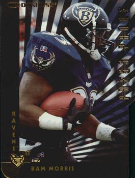 1997 Donruss - Press Proofs Gold Die Cuts #92 Bam Morris Front