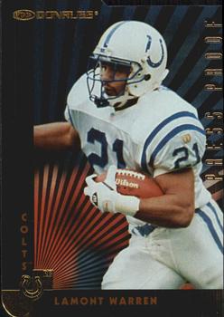 1997 Donruss - Press Proofs Gold Die Cuts #99 Lamont Warren Front