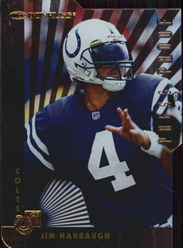 1997 Donruss - Press Proofs Gold Die Cuts #117 Jim Harbaugh Front