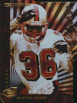 1997 Donruss - Press Proofs Gold Die Cuts #191 Merton Hanks Front