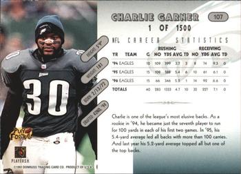 1997 Donruss - Press Proofs Silver #107 Charlie Garner Back