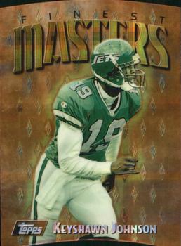 1997 Finest - Embossed Refractors #152 Keyshawn Johnson Front