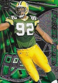 1997 Pacific Dynagon Prism - Silver #57 Reggie White Front