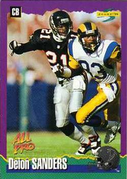 1994 Score #4 Deion Sanders Front