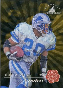 1997 Pinnacle Inscriptions - Artist's Proofs #20 Barry Sanders Front