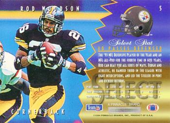 1994 Select #5 Rod Woodson Back