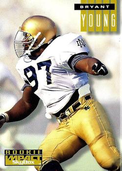 1994 SkyBox Impact #279 Bryant Young Front
