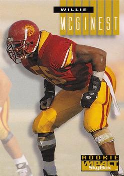 1994 SkyBox Impact #276 Willie McGinest Front