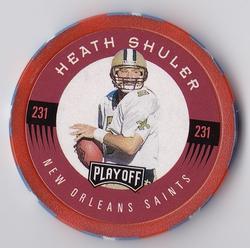 1997 Playoff First & Ten - Chip Shots Red #231 Heath Shuler Front