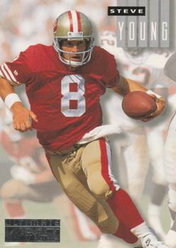 1994 SkyBox Impact - Ultimate Impact #U-7 Steve Young Front
