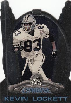 1997 Press Pass - Combine #18 Kevin Lockett Front