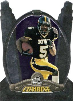 1997 Press Pass - Combine #31 Sedrick Shaw Front