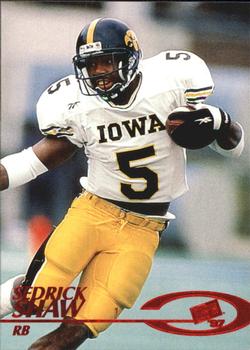 1997 Press Pass - Red Zone #31 Sedrick Shaw Front