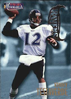 1997 Pro Line Memorabilia #MEM3 Vinny Testaverde Front