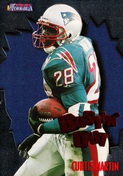 1997 Pro Line Memorabilia - Bustin' Out #B12 Curtis Martin Front