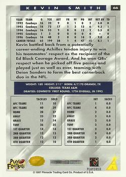 1997 Score Hobby Reserve #66 Kevin Smith Back