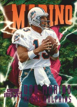 1997 SkyBox Impact - Rave #13 Dan Marino Front