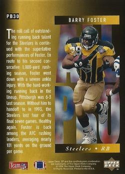 1994 SP - All-Pro Holoviews #PB30 Barry Foster Back