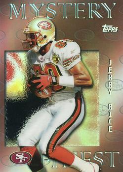 1997 Topps - Mystery Finest Bronze Refractors #M5 Jerry Rice Front
