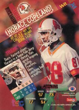 1994 Stadium Club #349 Horace Copeland Back