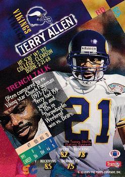 1994 Stadium Club #606 Terry Allen Back