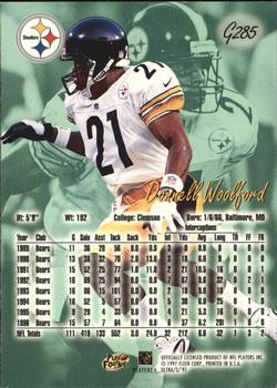 1997 Ultra - Gold Medallion #G285 Donnell Woolford Back