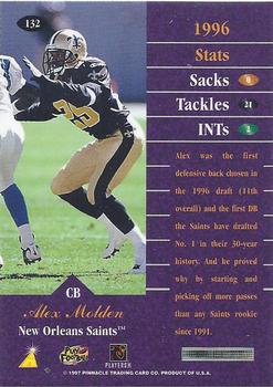 1997 Zenith - Artist's Proofs #132 Alex Molden Back