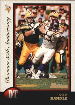 1998 Bowman - Golden Anniversary #101 John Randle Front