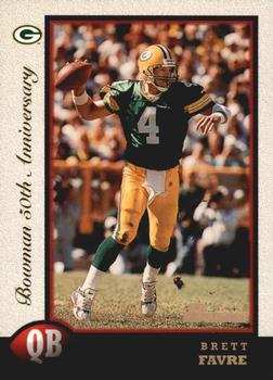 1998 Bowman - Golden Anniversary #125 Brett Favre Front