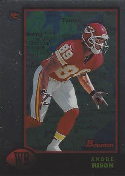 1998 Bowman - Interstate #102 Andre Rison Front