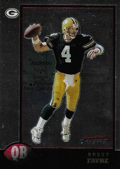 1998 Bowman Chrome - Interstate #125 Brett Favre Front