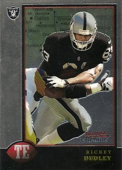 1998 Bowman Chrome - Interstate #92 Rickey Dudley Front