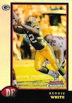 1998 Bowman Chrome - Refractors #127 Reggie White Front