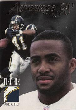 1998 Collector's Edge Advantage - 50-Point #142 Terrell Fletcher Front