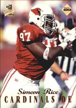 1998 Collector's Edge First Place - 50-Point #176 Simeon Rice Front