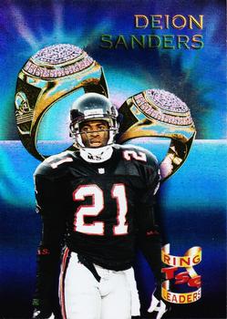 1994 Stadium Club - Ring Leaders #3 Deion Sanders Front