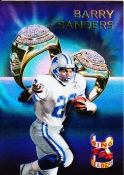 1994 Stadium Club - Ring Leaders #8 Barry Sanders Front