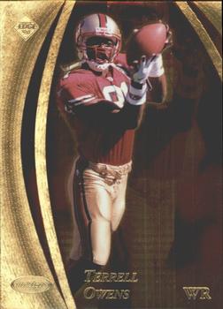 1998 Collector's Edge Masters - Gold Redemption SN100 #147 Terrell Owens Front