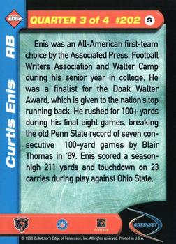 1998 Collector's Edge Odyssey - Previews #202 Curtis Enis Back