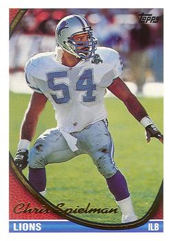 1994 Topps #185 Chris Spielman Front