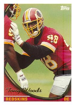 1994 Topps #366 Tony Woods Front