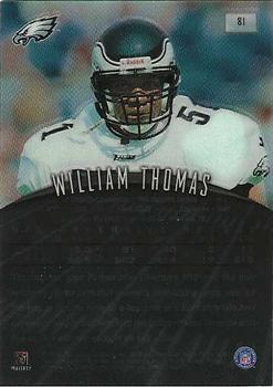 1998 Finest - No-Protectors #81 William Thomas Back