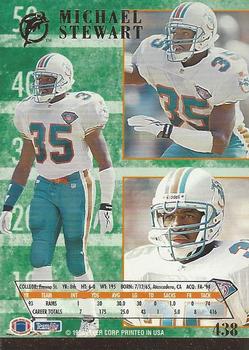 1994 Ultra #438 Michael Stewart Back