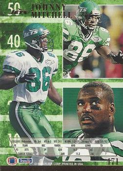 1994 Ultra #471 Johnny Mitchell Back